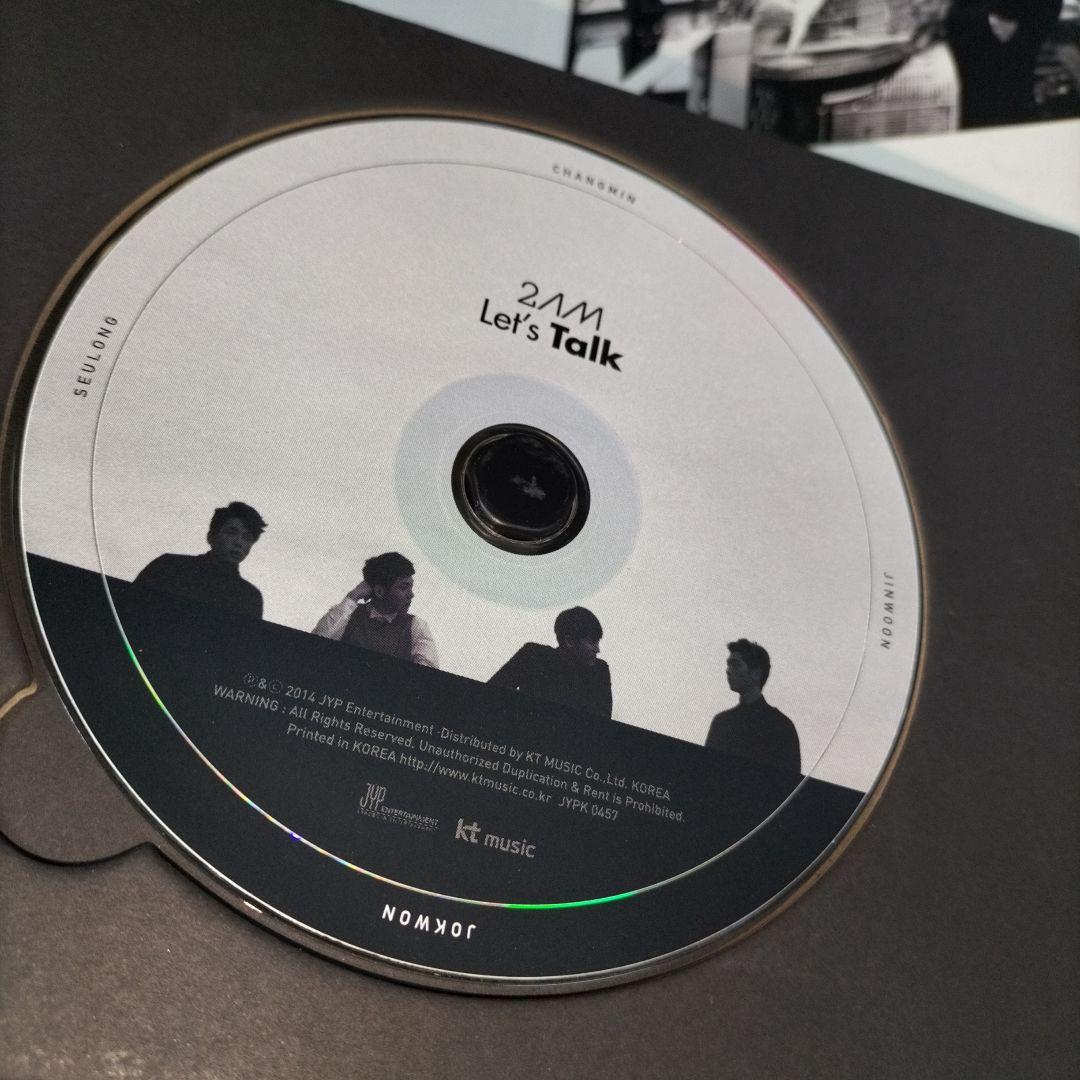 sign⭐本物メンバー直筆サイン付き⭐2AM「Let's TALK」韓国盤KPO