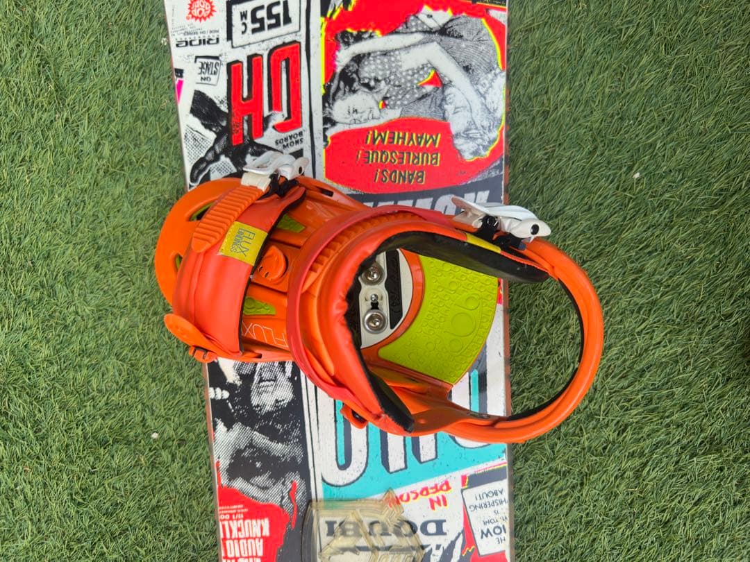 155 cm スノーボード ボード　ビンディングセット　RIDE ライド