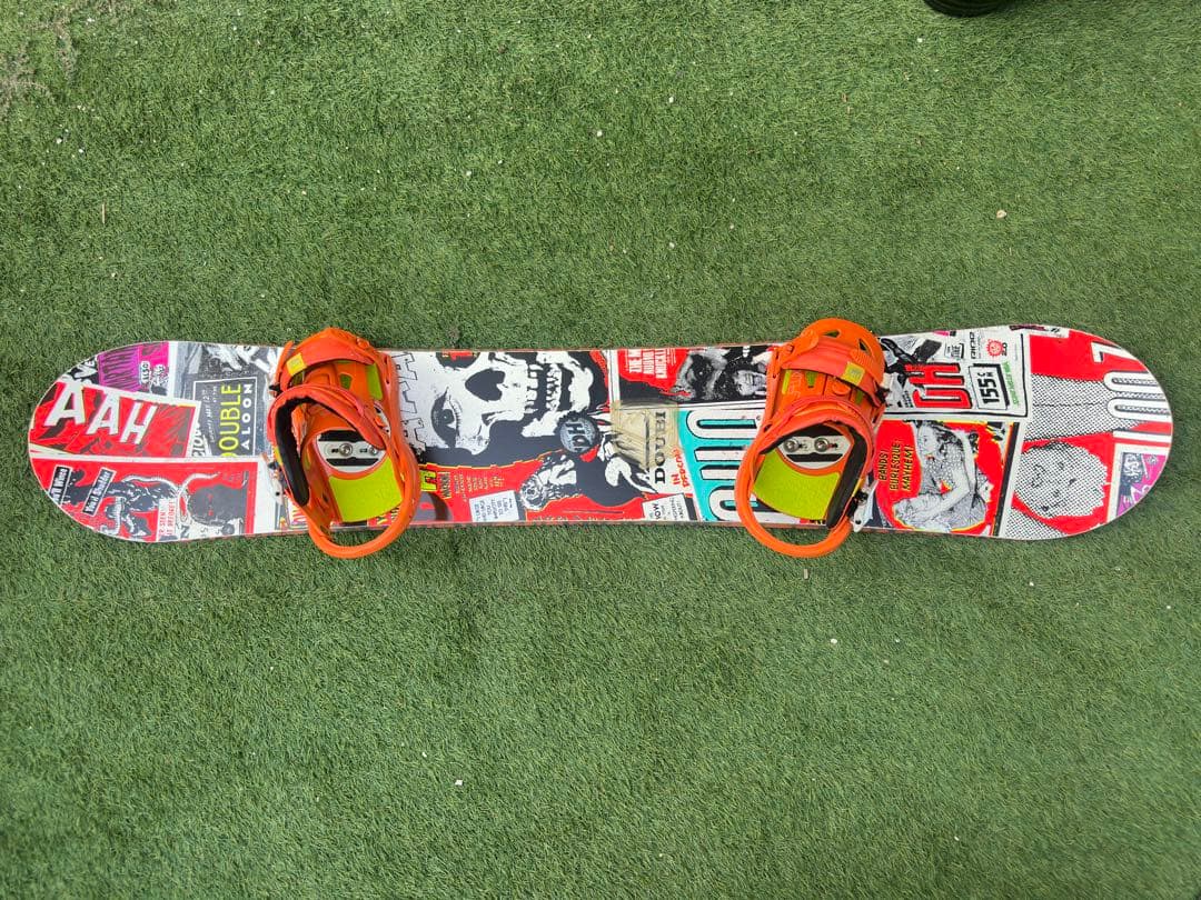 155 cm スノーボード ボード　ビンディングセット　RIDE ライド