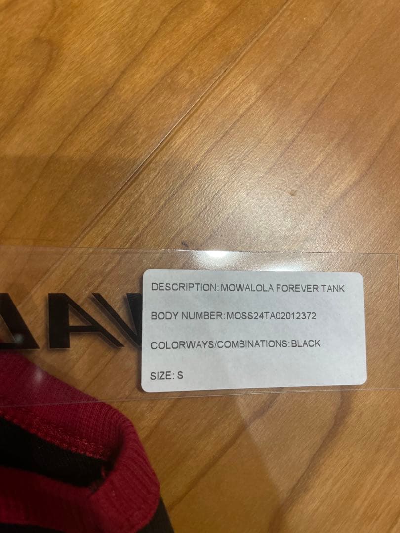 トップス MOWALOLA FOREVER TANK