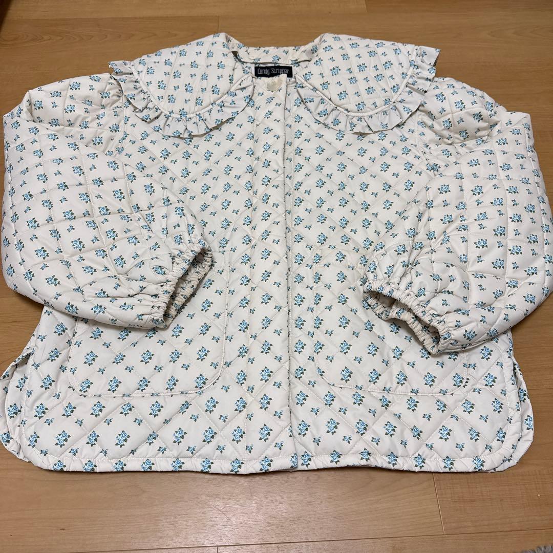 Candystripper キルティングジャケット／ハーフパンツ