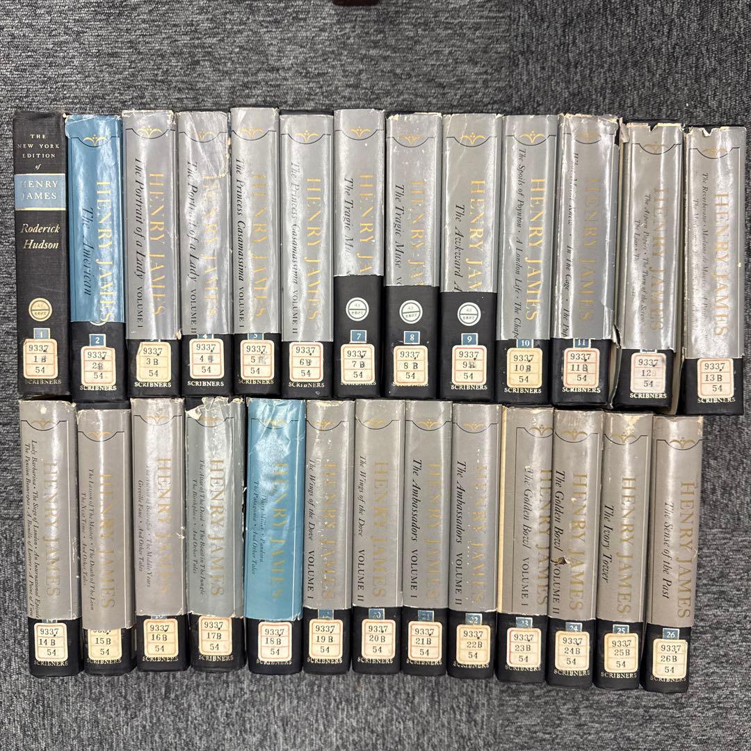 The New York Edition of Henry James 全26巻