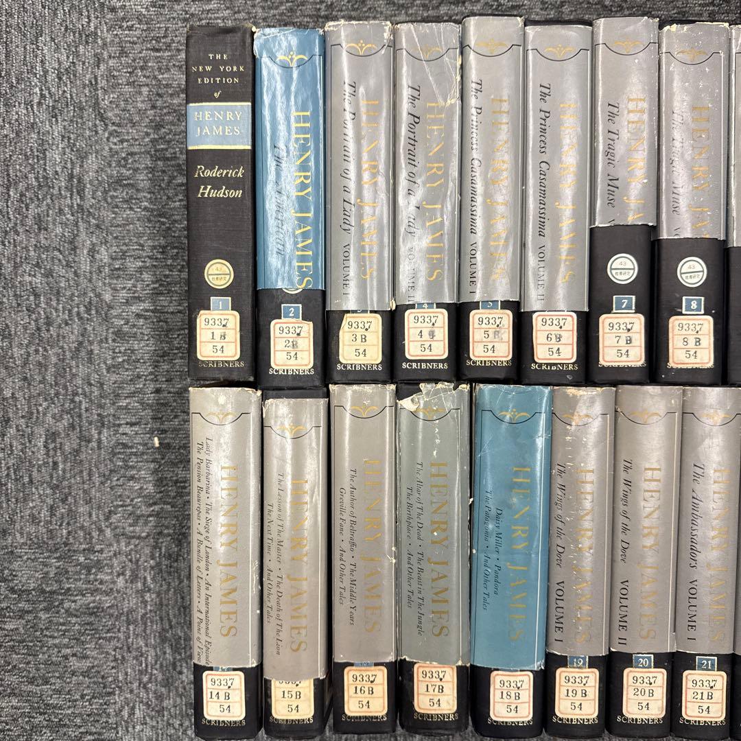 The New York Edition of Henry James 全26巻
