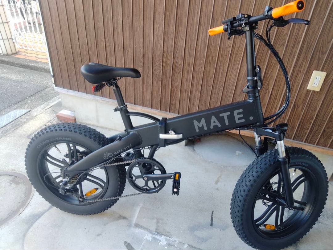 メイト風電動アシスト自転車 美品 引取