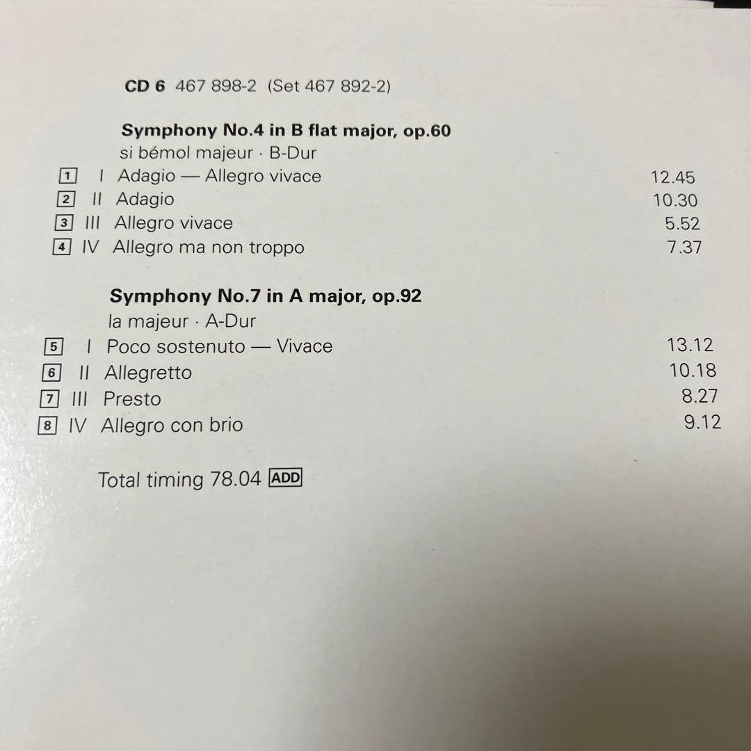 ベートーヴェン：交響曲全集、ピアノ協奏曲全集、ヴァイオリン協奏曲、他　8CD