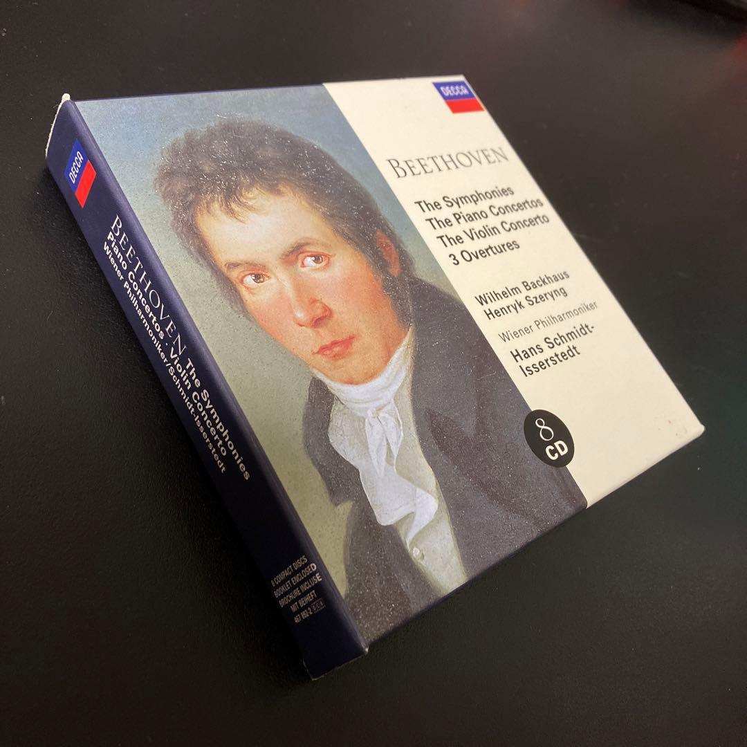 ベートーヴェン：交響曲全集、ピアノ協奏曲全集、ヴァイオリン協奏曲、他　8CD