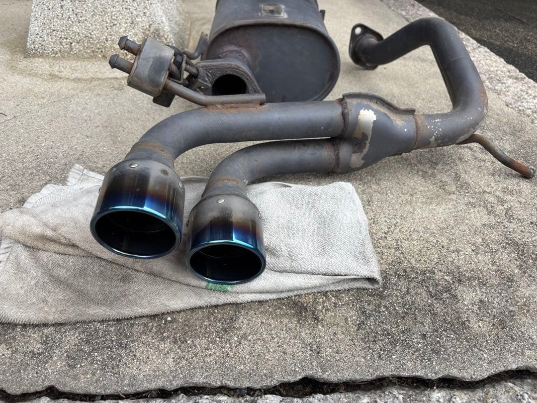 HKS クールスタイルマフラー　mk32s スペーシアカスタム