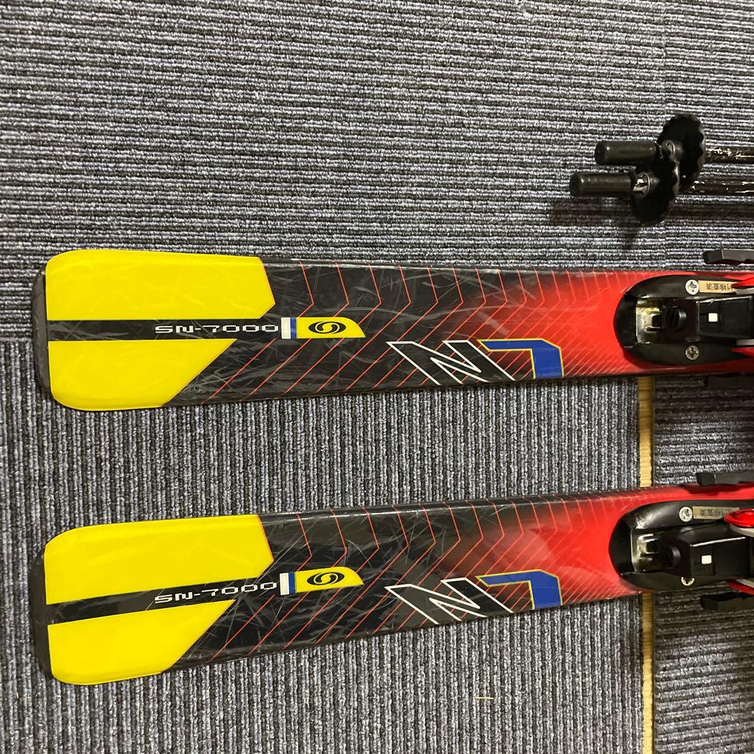 スキーセット　スキー板140 サロモン　スキーブーツ23-23.5