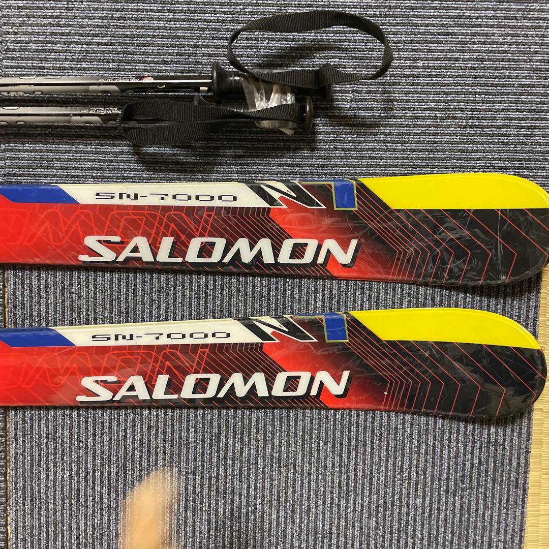 スキーセット　スキー板140 サロモン　スキーブーツ23-23.5