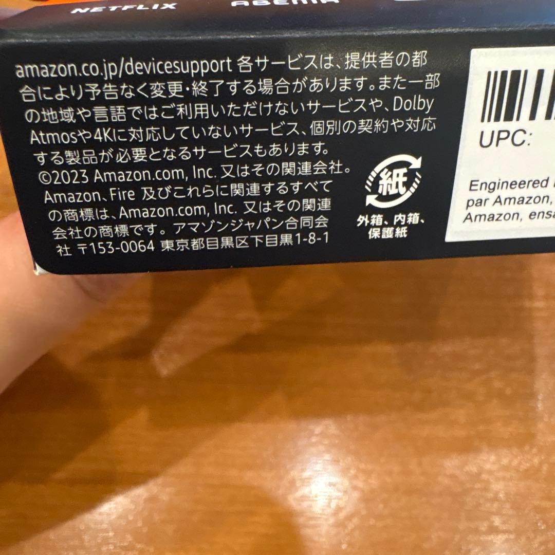 Fire TV Stick 4K Max 16GB Wi-Fi 6E新品！