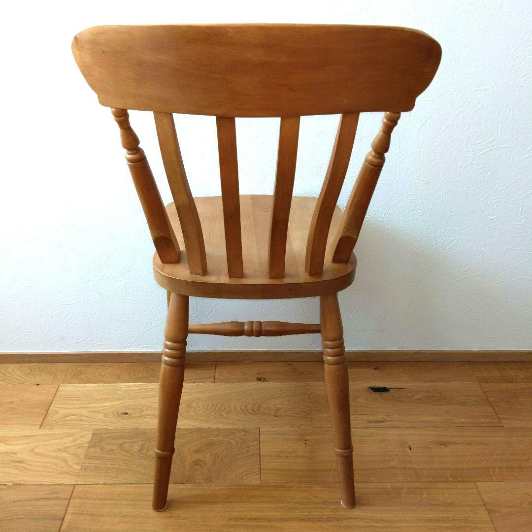 英国パイン家具　スラットチェア　B