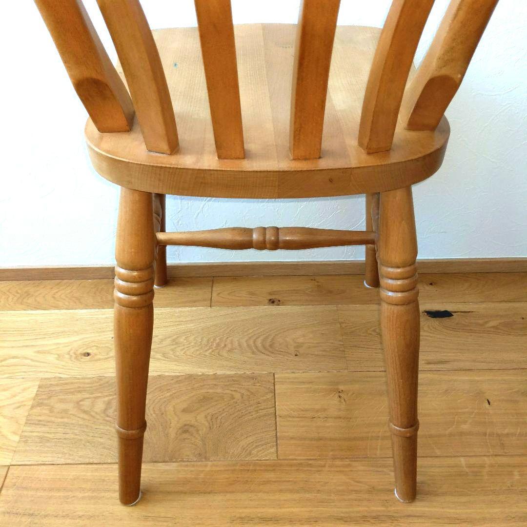 英国パイン家具　スラットチェア　B