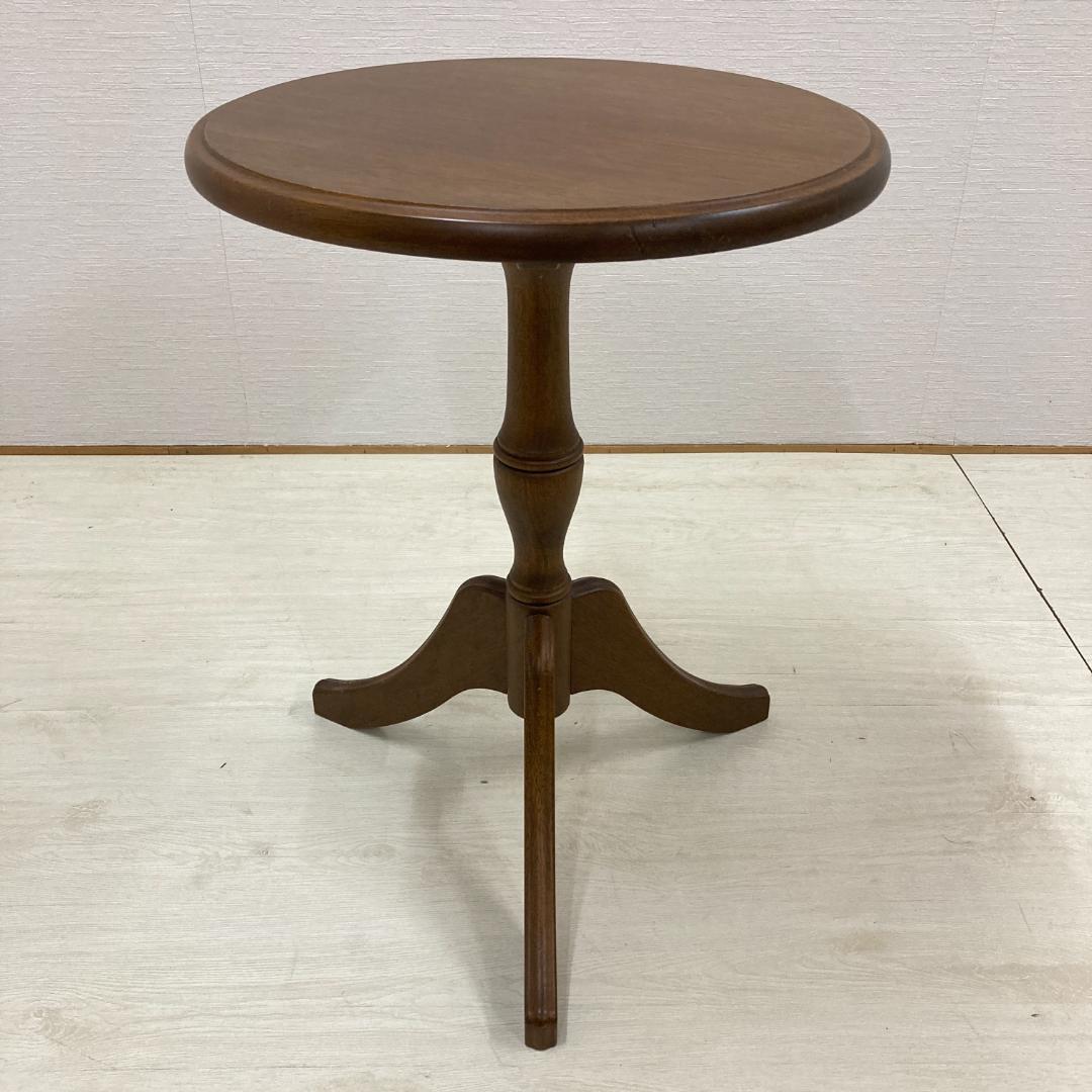 【マルニ】地中海　ワインテーブル　サイドテーブル　コーヒーテーブル　木製 ②