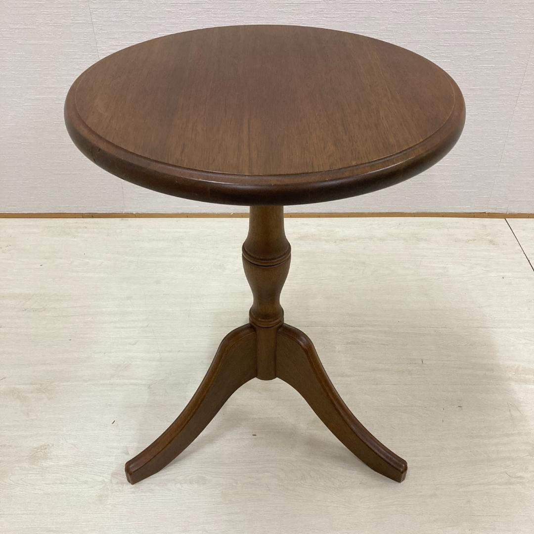 【マルニ】地中海　ワインテーブル　サイドテーブル　コーヒーテーブル　木製 ②