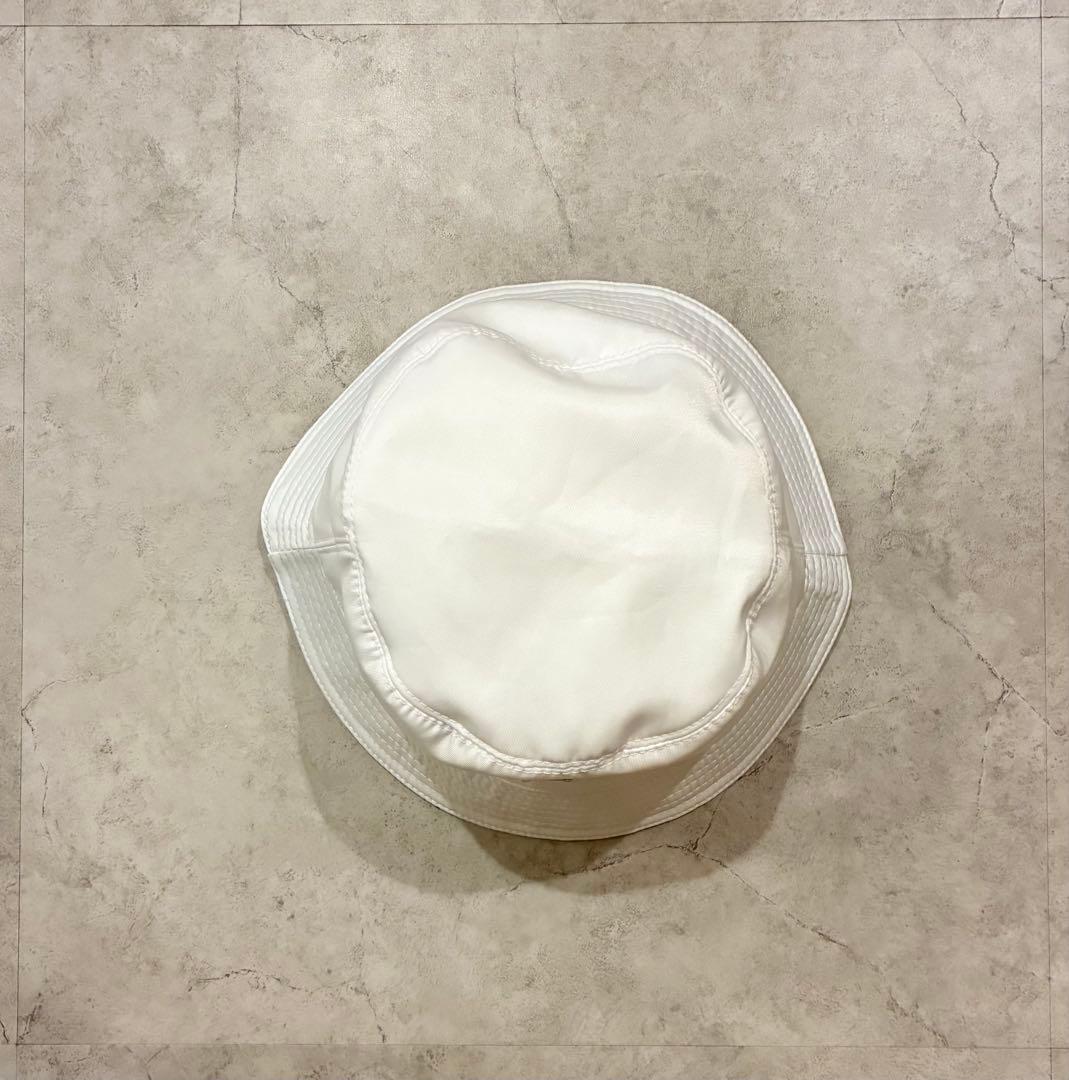 PRADA プラダ　バケットハット ホワイト　希少カラー