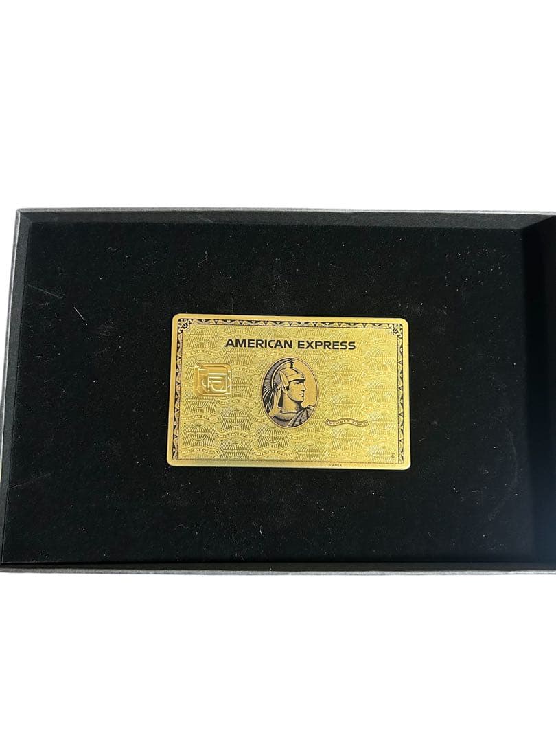 s*a様 【ラスト1枚業界最安値】アメックス　ノベルティ　ゴールド　記念品