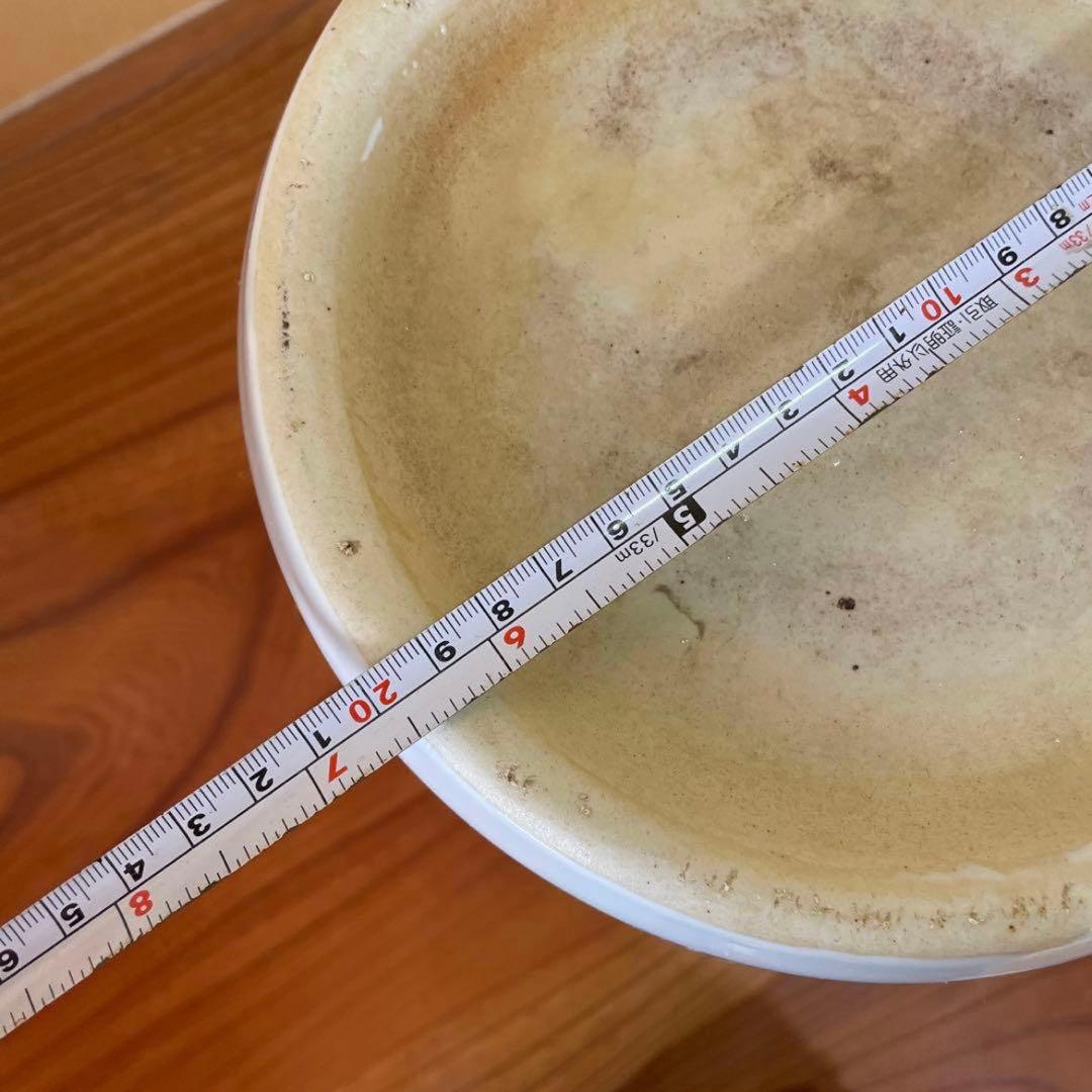 【昭和レトロ】陶器 傘立て 高さ約46㎝ レトロ 花模様 置物 花瓶 ビンテージ