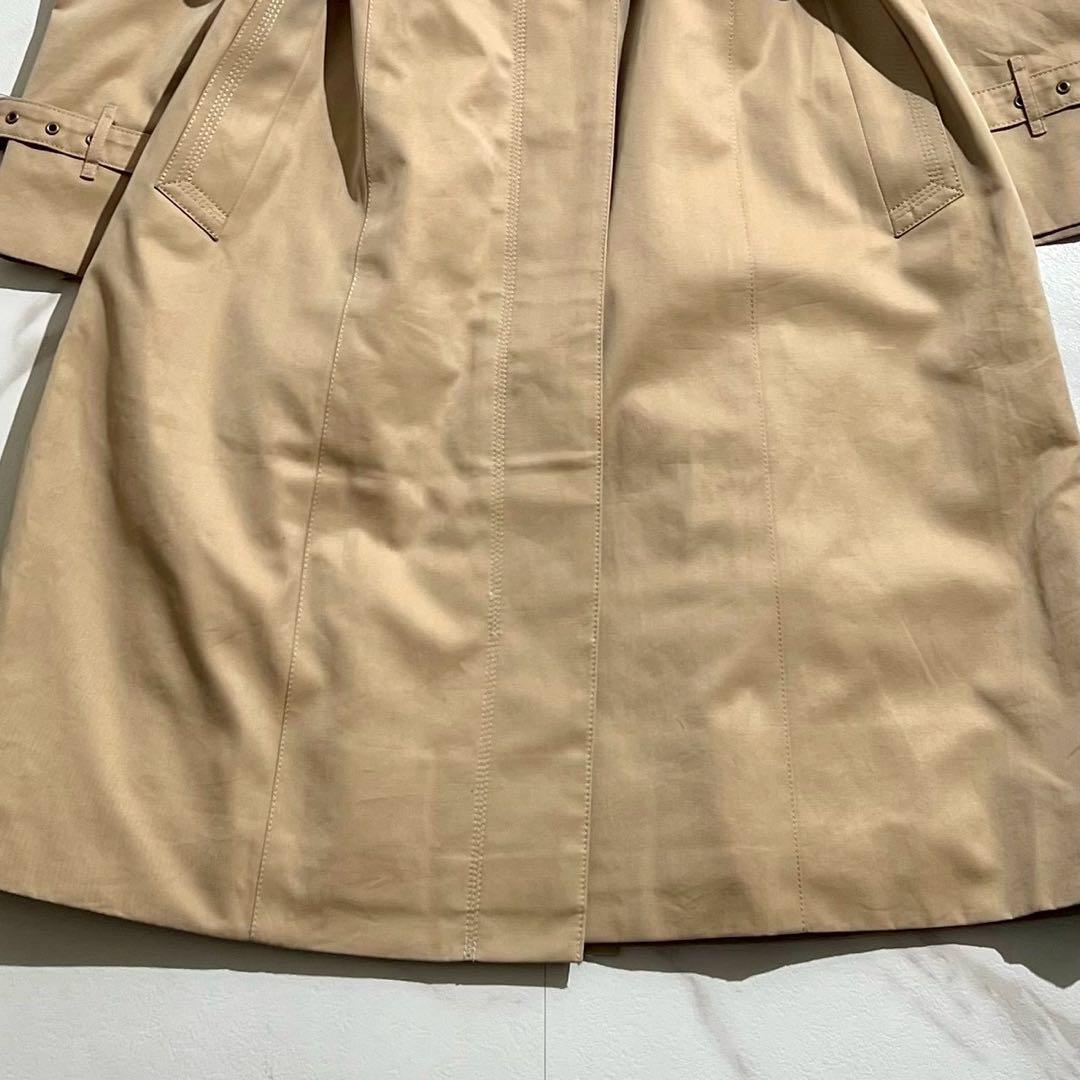 【極美品】バーバリー ステンカラーコート ノバチェック ライナー ハニーベージュ