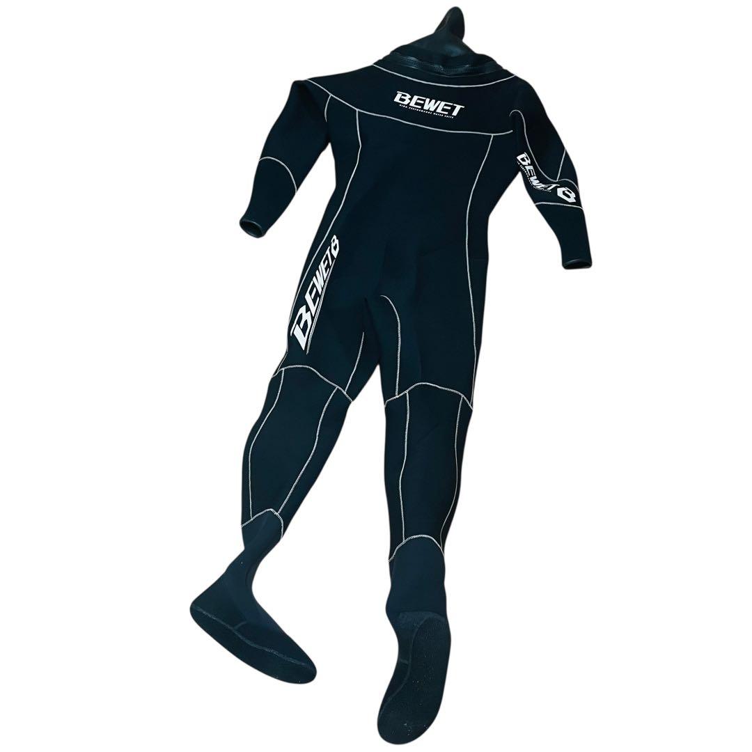 BEWET ドライスーツ　スパイダー　ビーウエット　フルスーツ　ブラック