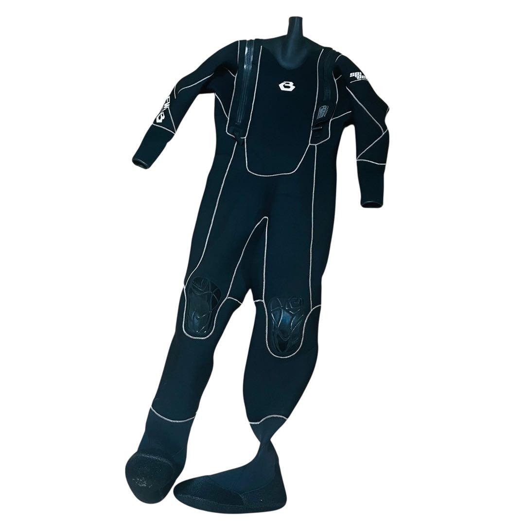 BEWET ドライスーツ　スパイダー　ビーウエット　フルスーツ　ブラック