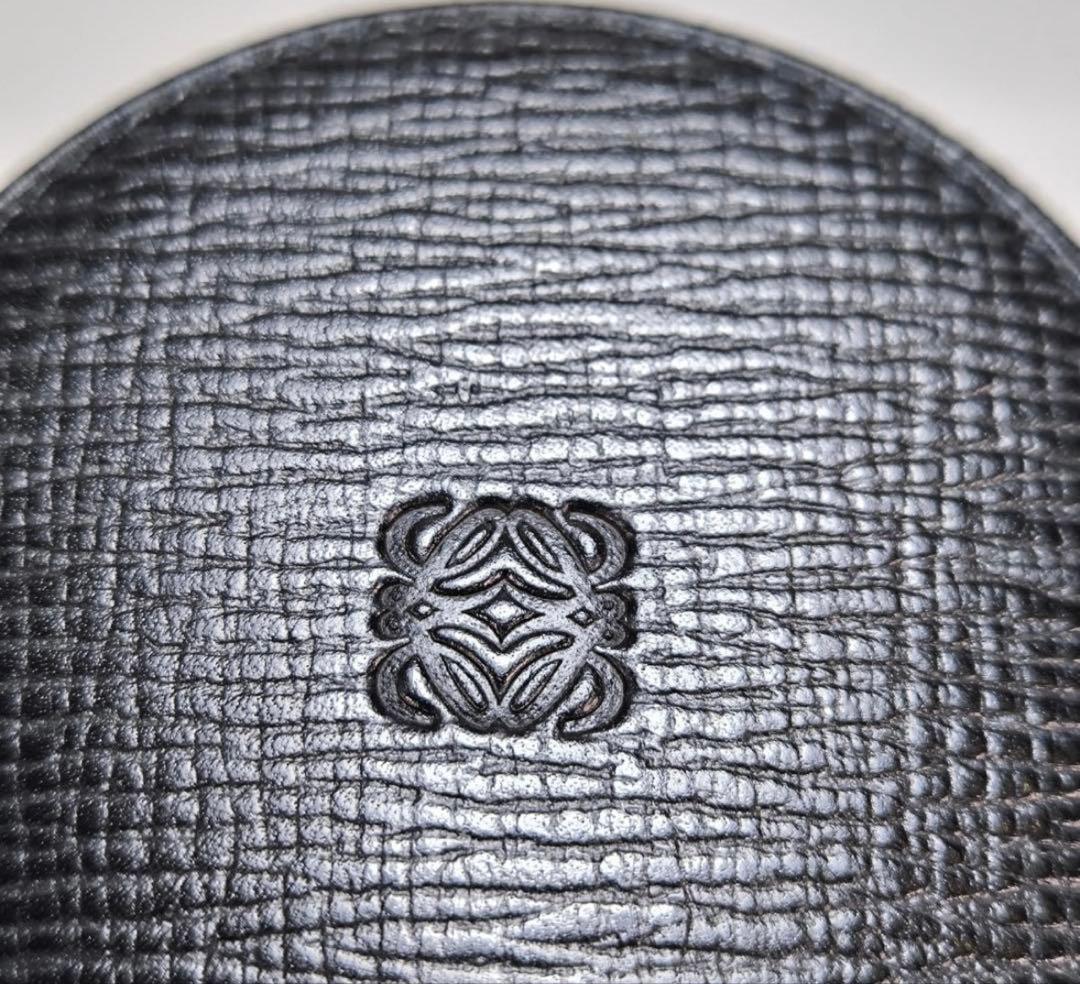 【新品同様】　LOEWE ロエベ　ケース　小銭入れ　財布　黒　レザー