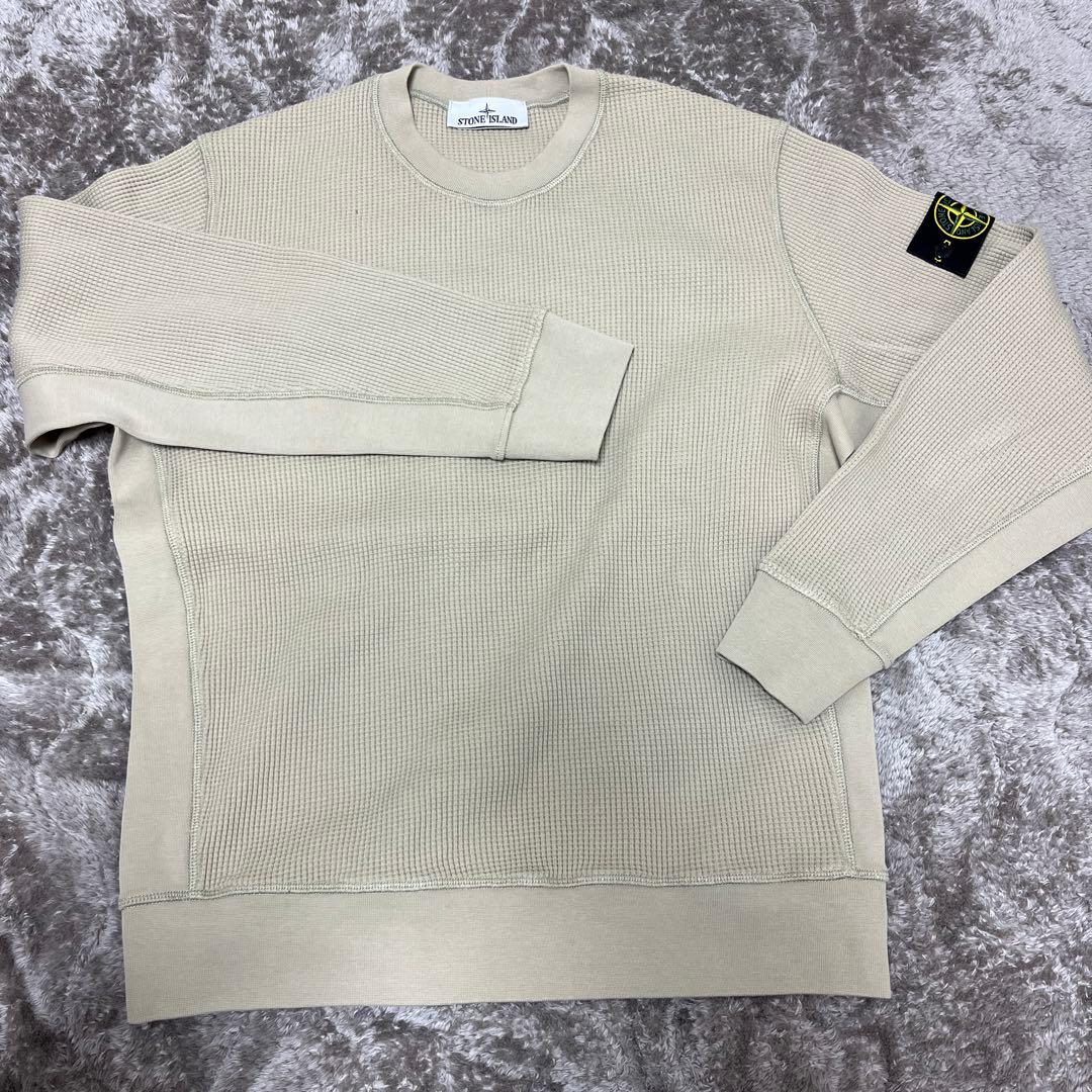 STONE  クルーネックリブディテール