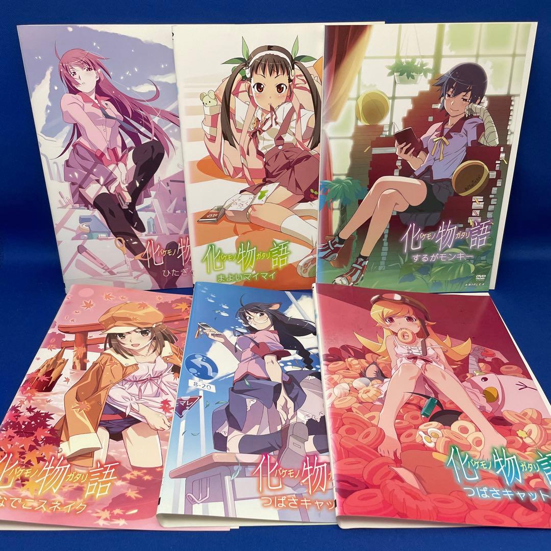 化物語シリーズ 合計42枚セット 全巻セット アニメ レンタル落ち