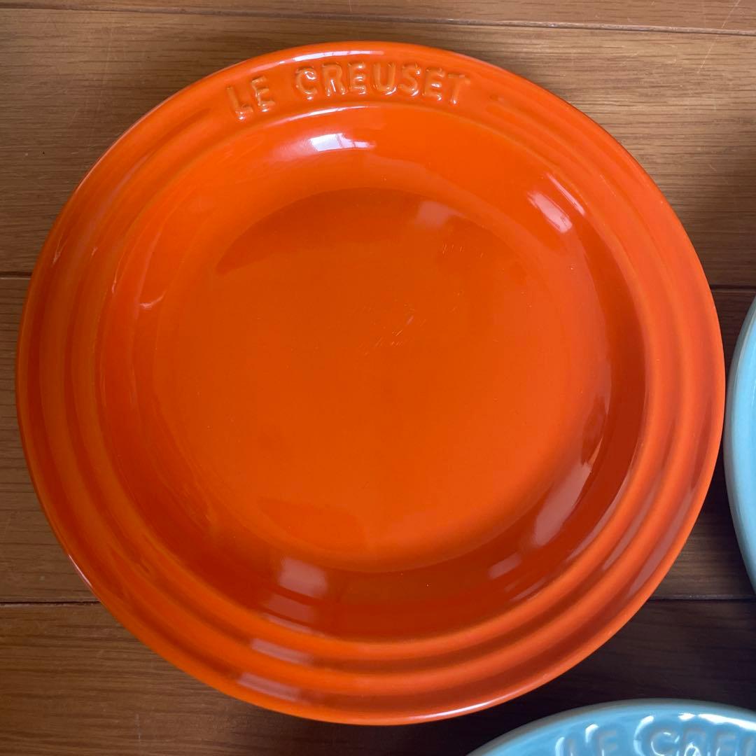 LE CREUSET ラウンドプレート5枚セット
