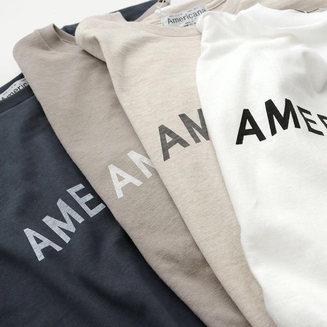 Americana アメリカーナ 長袖Tシャツ チュニック