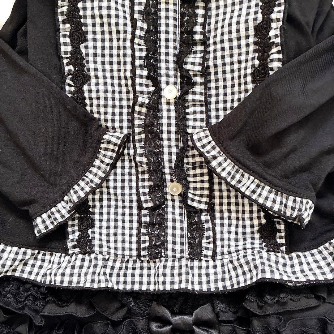 axes femme ビッグリボン ギンガムチェック 姫 y2k LIZLISA