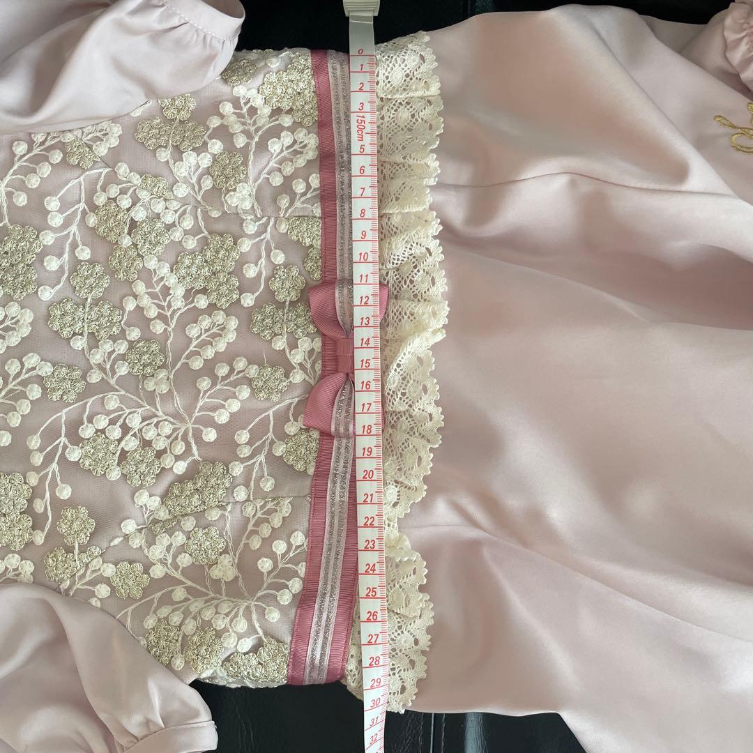 【新品未使用】Shirley Temple ドレス　120cmピンク　結婚式