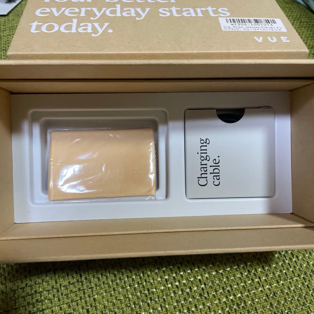 Vue Smart Glasses 骨伝導　ブルーライトカット