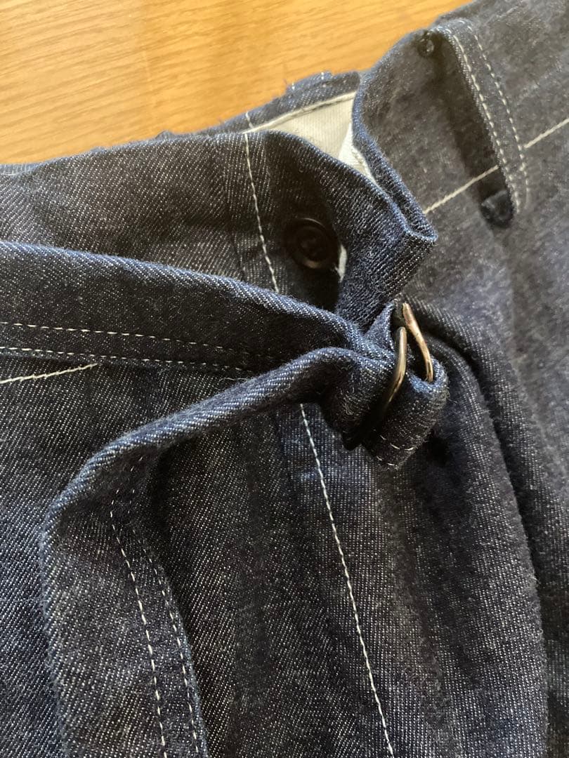 Ground Y ワイドデニムパンツ　ラップパンツ