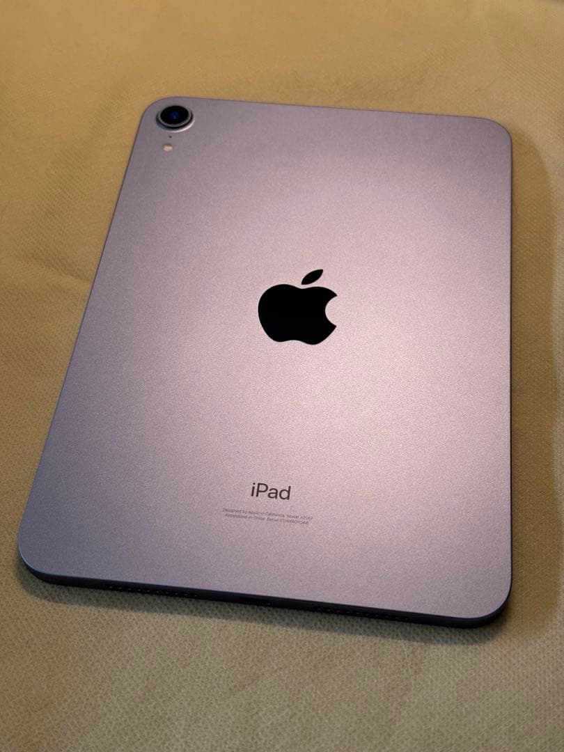 iPad mini 第6世代 64GB パープル Wi-Fiモデル