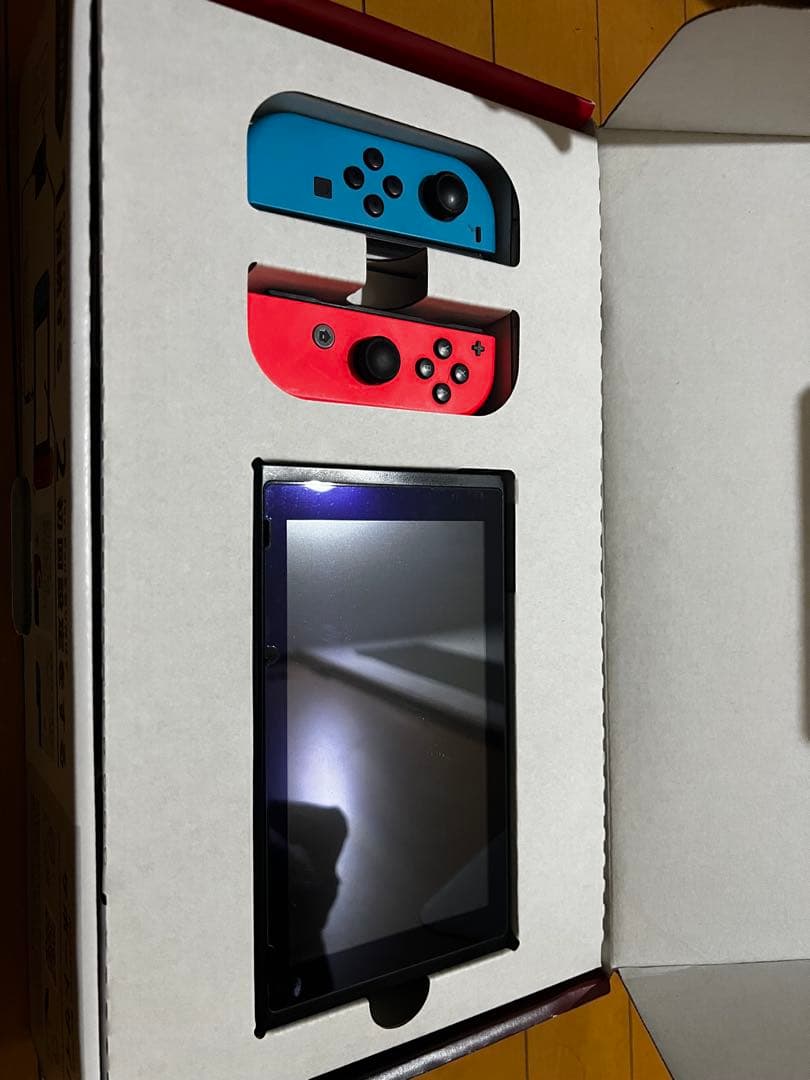 【おまけ256G SD付】Nintendo Switch 本体 箱入りフルセット