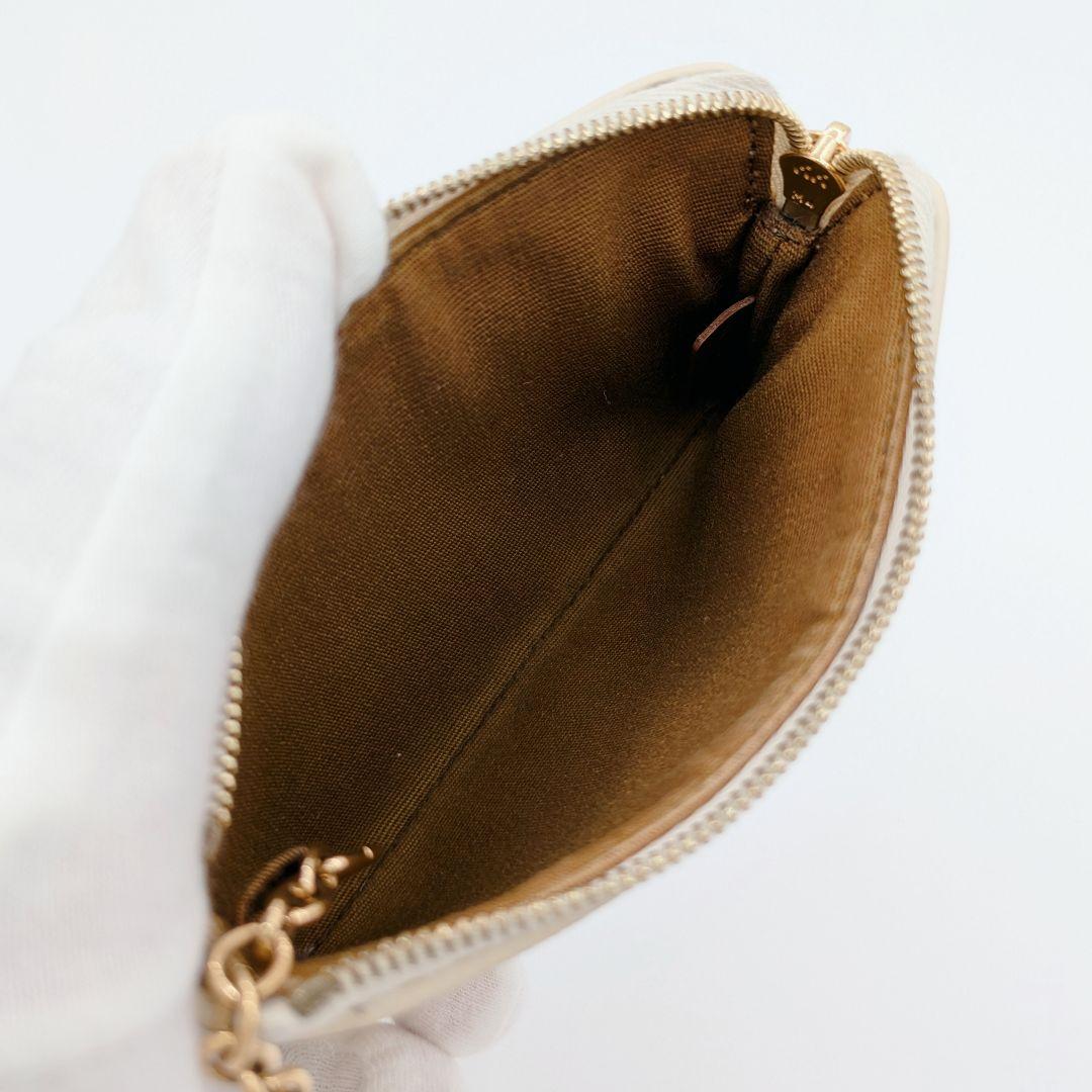 CELINE セリーヌ トリオンフ PVC ケース 白 ホワイト