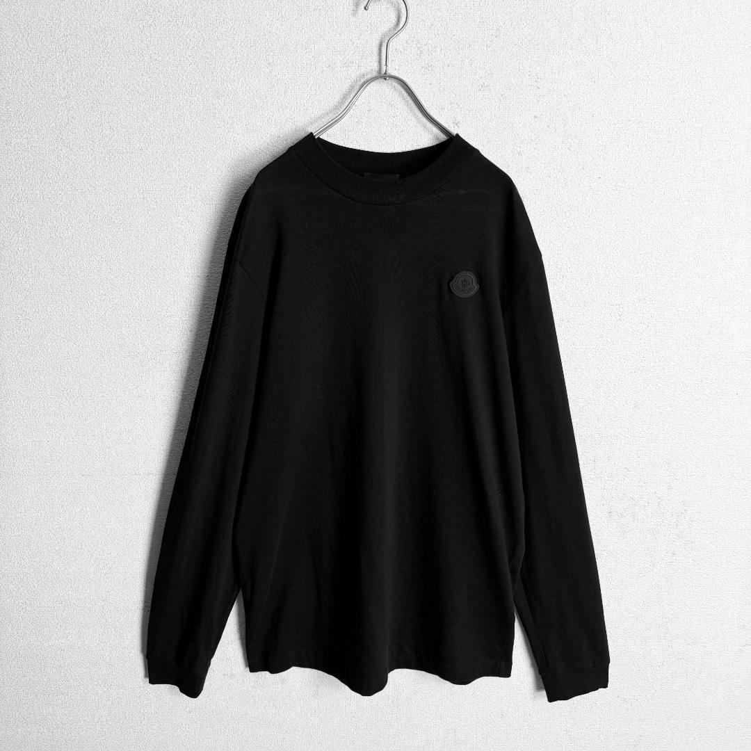 【高級モデル☆ラバーロゴ☆アームデザイン】モンクレール ロンT 長袖 入手困難