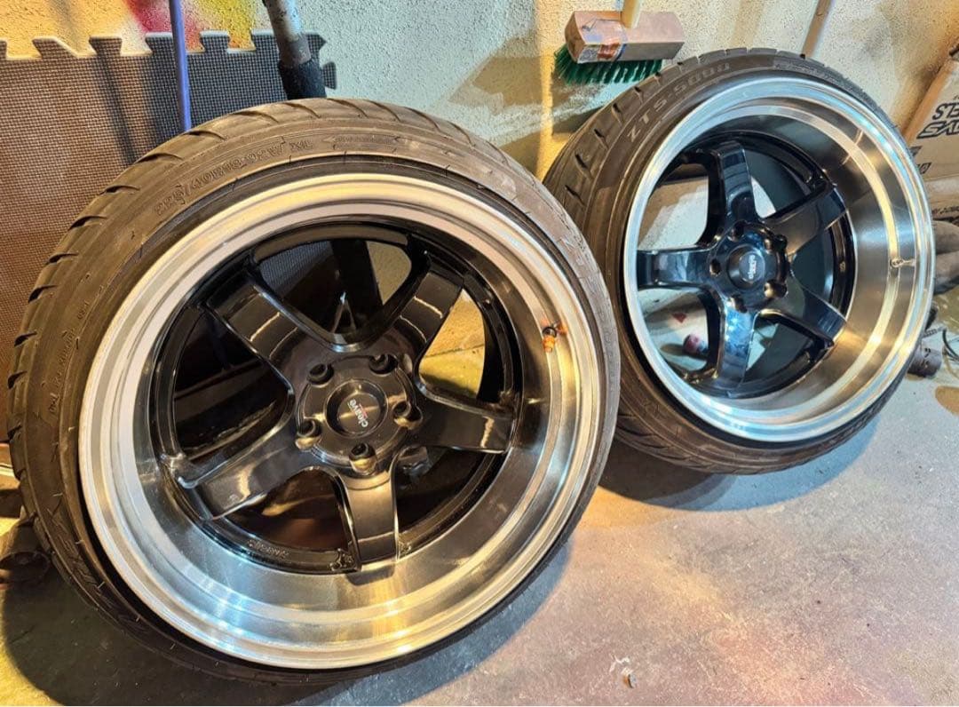 CLEAVE RACING 18インチ　2本　10.5j シルビア　ドリフト