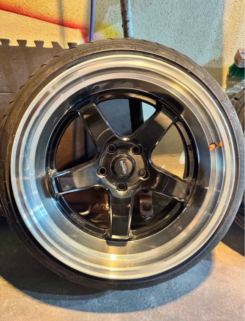 CLEAVE RACING 18インチ　2本　10.5j シルビア　ドリフト