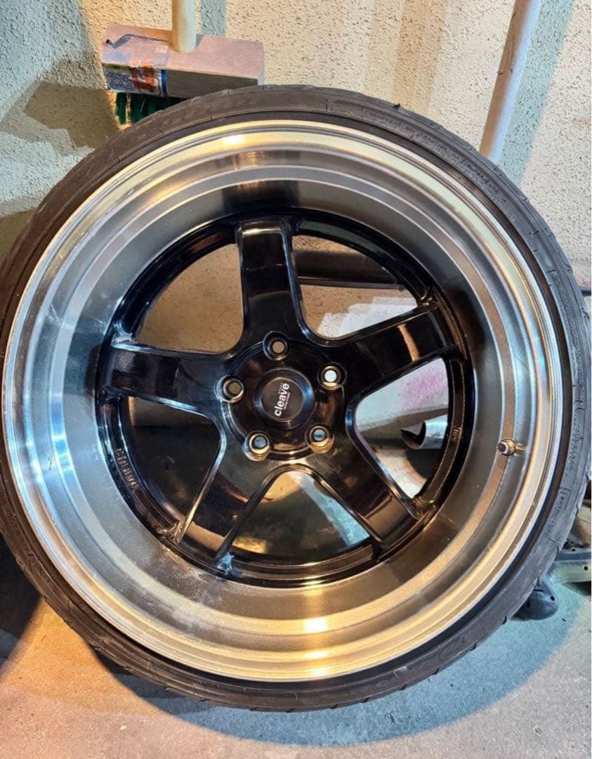 CLEAVE RACING 18インチ　2本　10.5j シルビア　ドリフト
