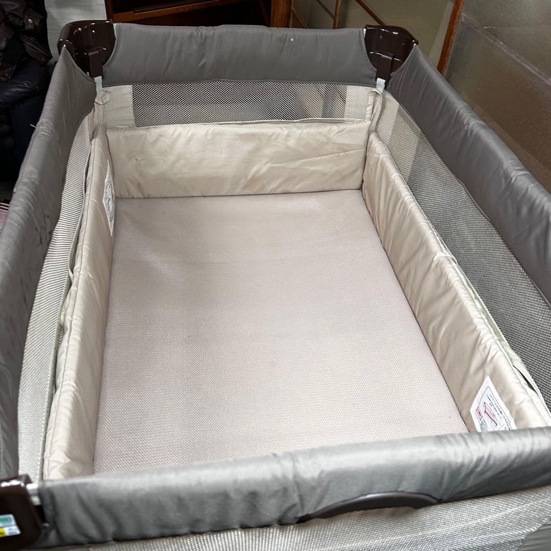 【良品・付属品完備】Aprica アップリカ ココネルエアー ベビーベッド