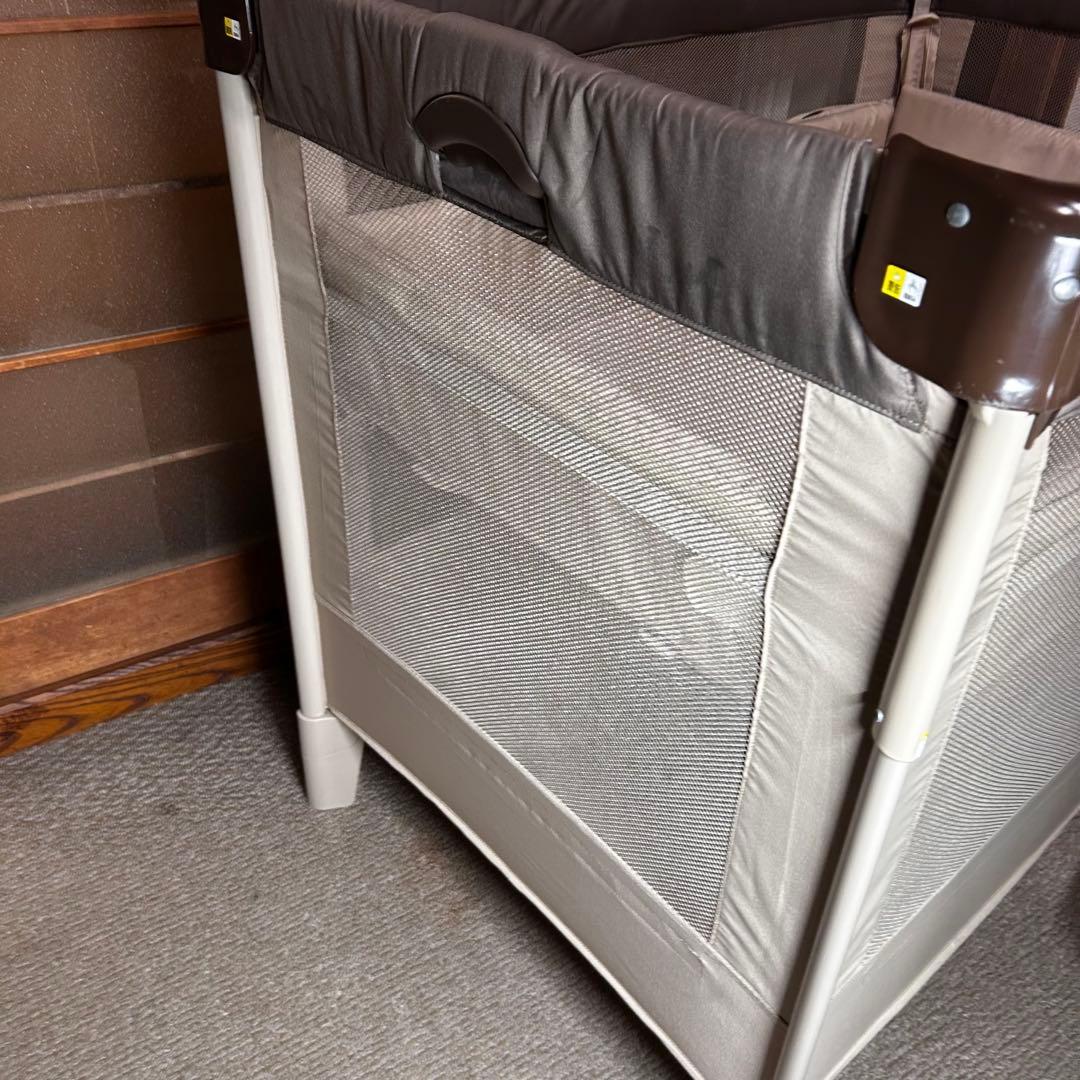 【良品・付属品完備】Aprica アップリカ ココネルエアー ベビーベッド