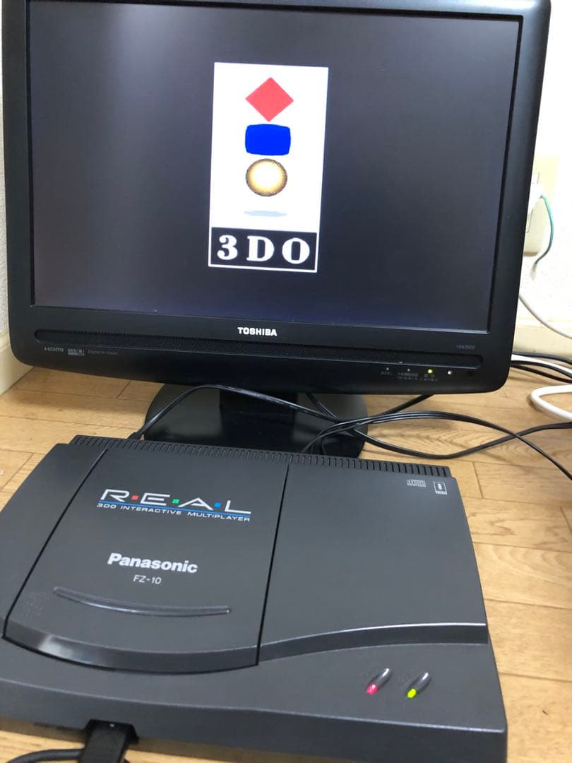 Panasonic 3DO FZ-10 ゲーム機 R.E.A.L