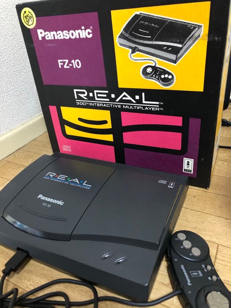 Panasonic 3DO FZ-10 ゲーム機 R.E.A.L