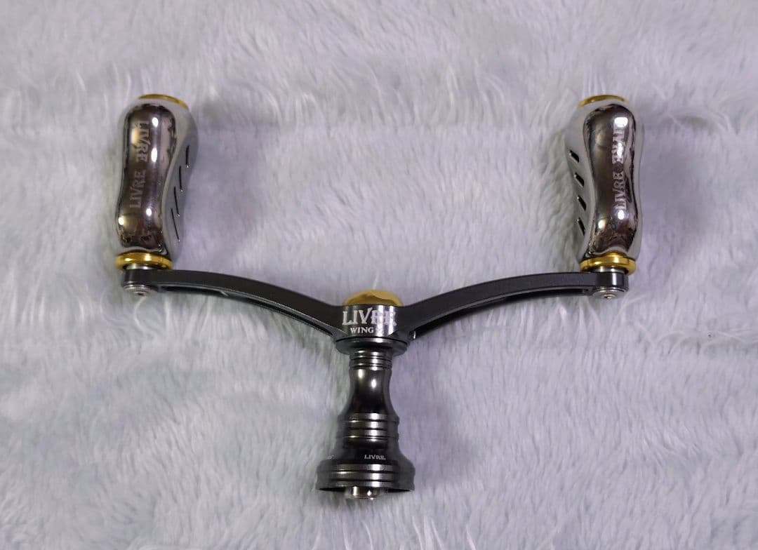 リブレ(LIVRE）ウイング92 ダイワ用 ガンメタ/ゴールド 美品