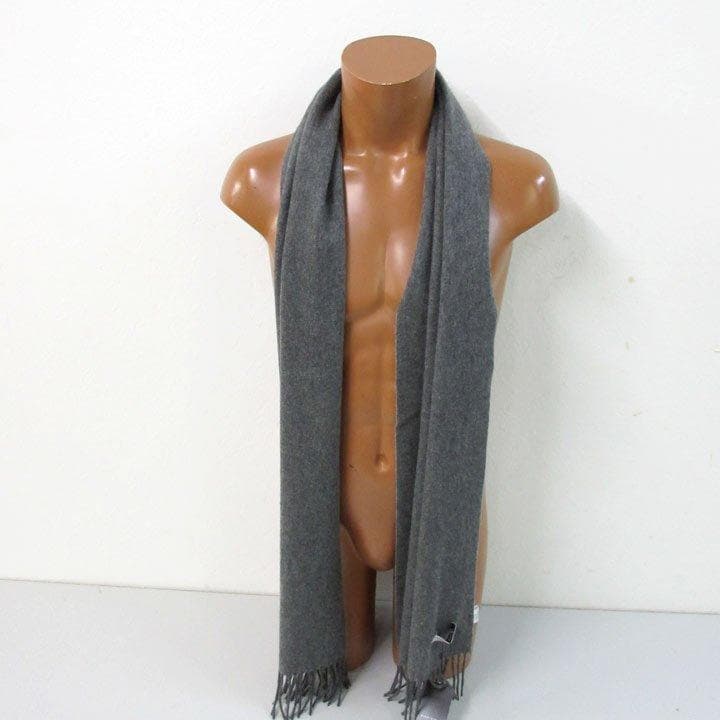 定価33000円の半額マッキントッシュロンドン新品タグ付カシミヤ100％マフラー