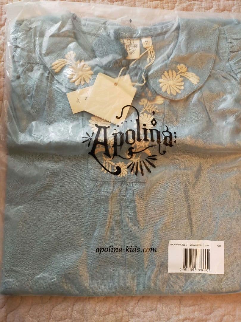 新品未使用　apolina NORA DRESS 3-5y