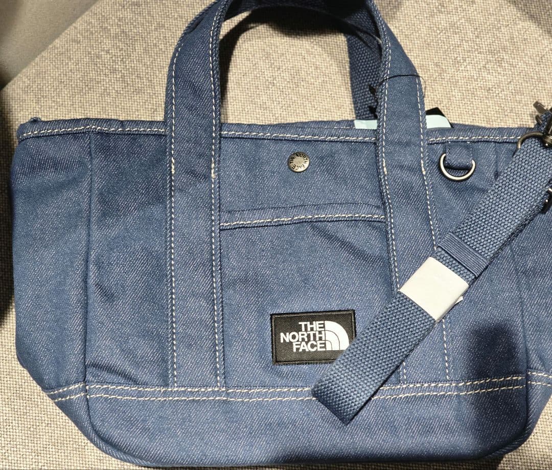 THE NORTH FACE デニムネイビートートバッグ