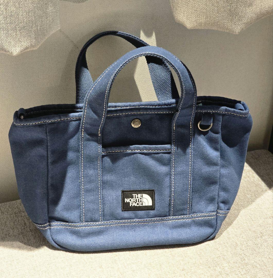 THE NORTH FACE デニムネイビートートバッグ