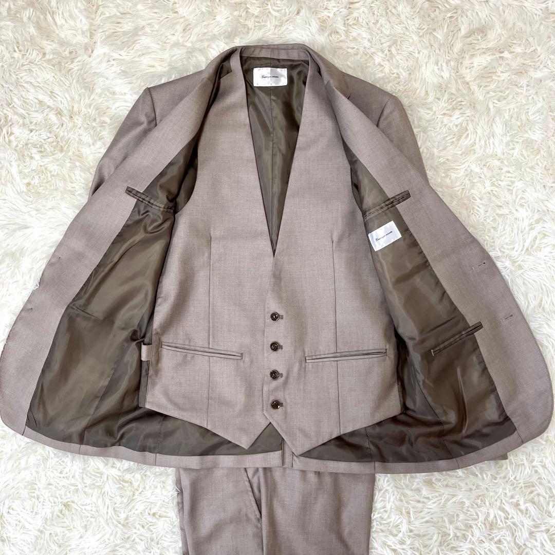model A様 【美品】ガレージルーム スリーピース スーツ セットアップ M